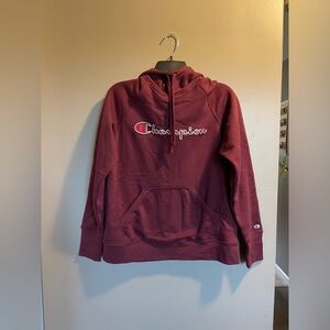 Champion maroon hoodie